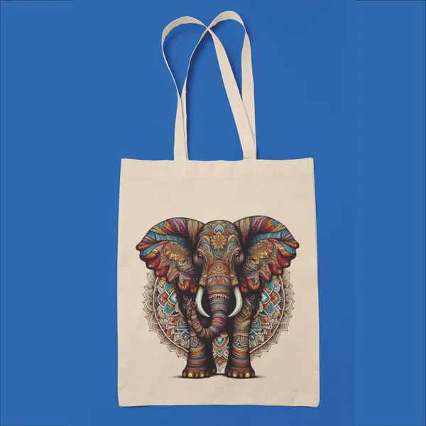 Off_White_Elephant_Print_Canvas_Tote_Bag_(14_X_16_Inch)