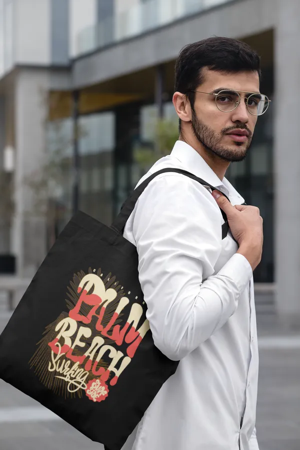 Black_Palm_Beach_Surfing_Tote_Bag_(14_X_16_Inch)