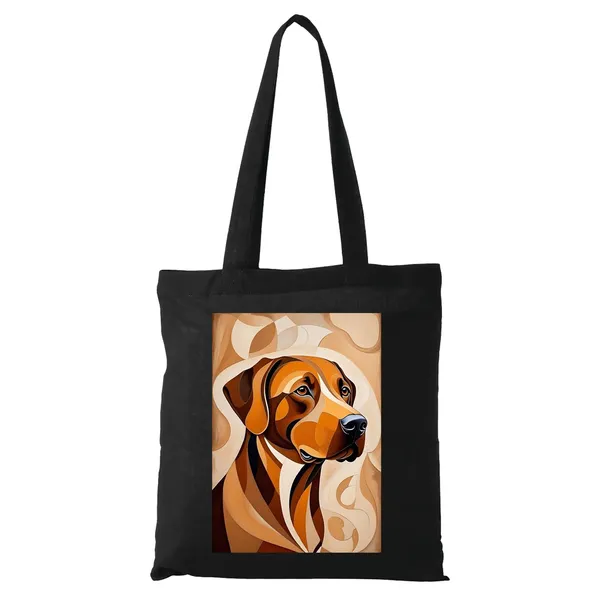 Black_Artistic_Dog_Print_Tote_Bag_(14_X_16_Inch)