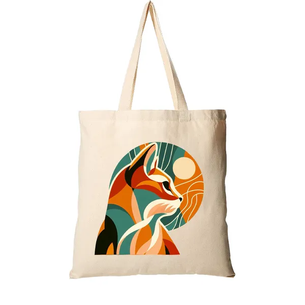 Off_White_Artistic_Sun_Cat_Canvas_Tote_Bag_(14_X_16_Inch)