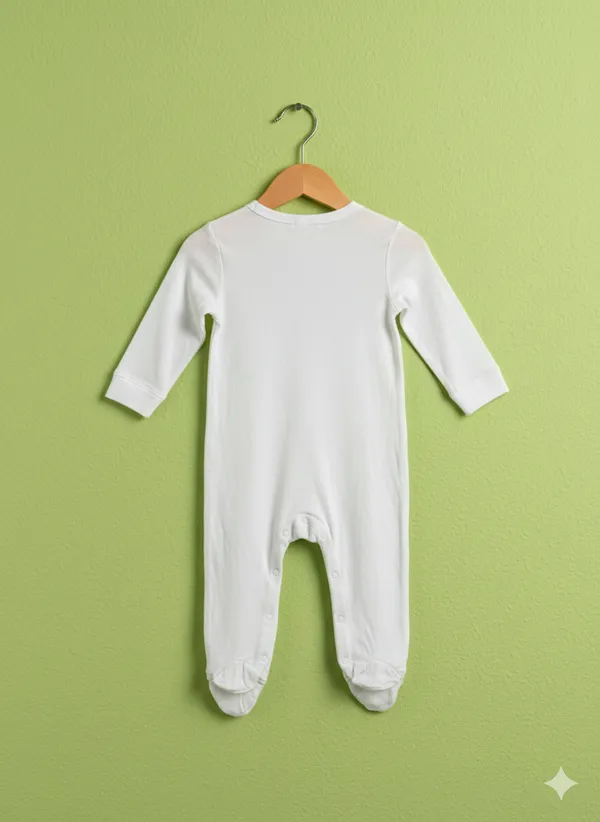 White_Elegant_Design_Cotton_Romper_For_Kids