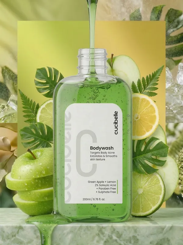 CUCIBELLE_Green_Body_Wash_For_Body_Cleansing