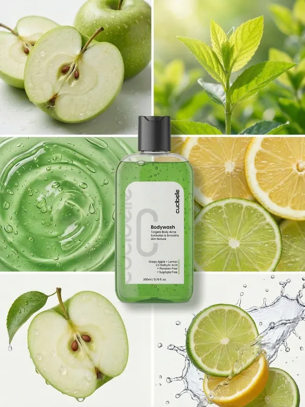 CUCIBELLE_Green_Body_Wash_For_Body_Cleansing