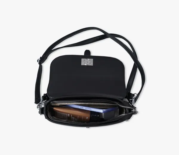 Black_Canvas_And_Leather_Signature_Mini_Purse_For_Female