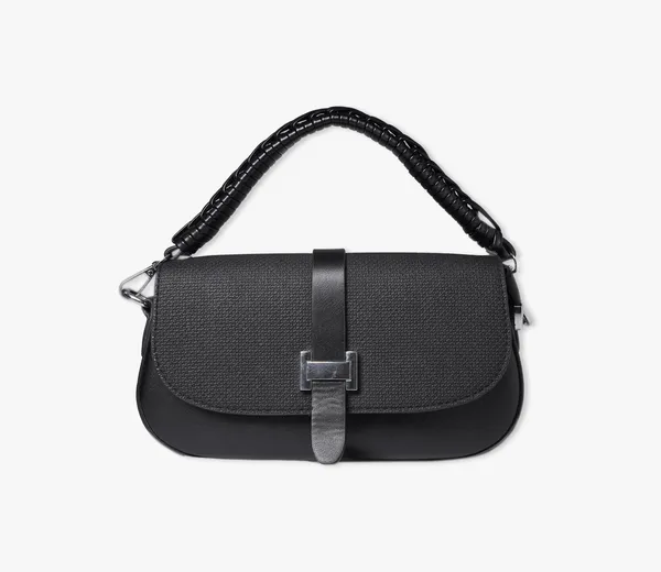 Black_Canvas_And_Leather_Signature_Mini_Purse_For_Female