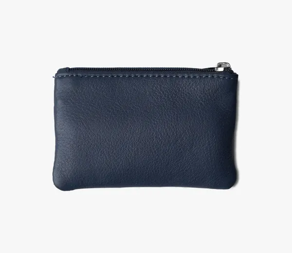 Blue_Leather_Signature_Key_Pouch_For_Unisex