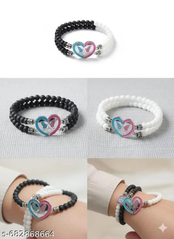 Black_&_White_Love_Bond_Magnetic_Couple_Bracelets