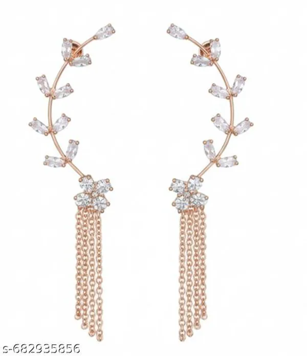 Pink_Crystal_Vine_Ear_Climber_Dangle_Earrings