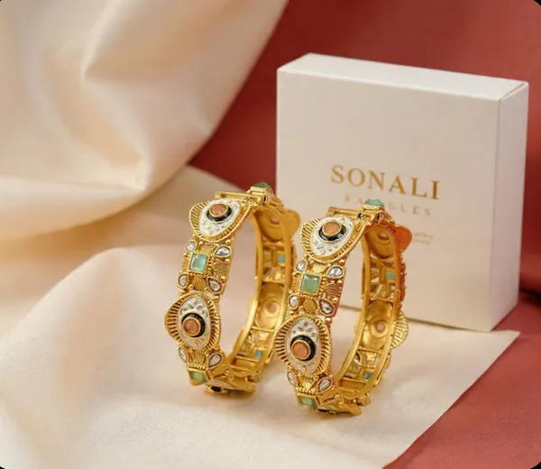 Gold_Plated_Meenakari_Openable_Copper_Bangles_Set_For_Women_(2_Pcs)