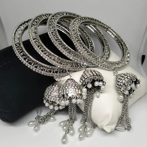 Rhodium_Plated_Brass_Bangles_Set_For_Girls_&_Women_(4_Pcs)