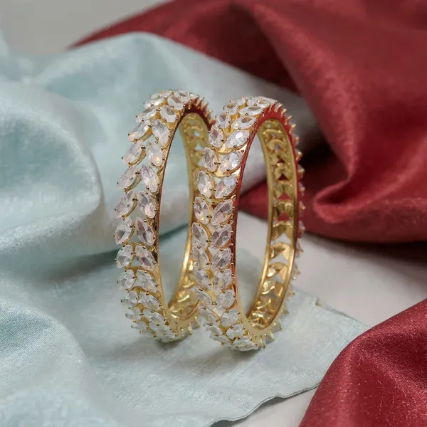 Stylish_2_Pcs_White_AD_Stone_Gold_Plated_Brass_Bangles_for_Girls_&_Women