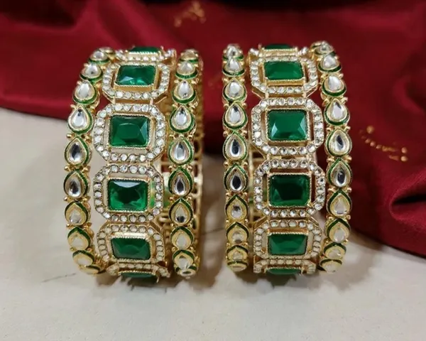 Green_Ad_Stone_Gold_Plated_Brass_&_Copper_Bangle_Set_For_Girls_&_Women_(6_Pcs)
