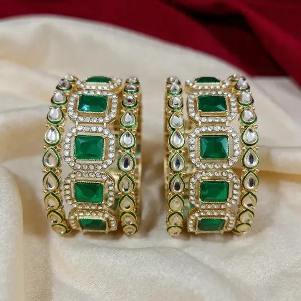 Green_Ad_Stone_Gold_Plated_Brass_&_Copper_Bangle_Set_For_Girls_&_Women_(6_Pcs)