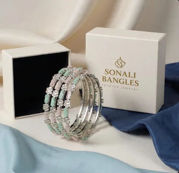 Pink_&White_Stylish_Ad_Stone_Rhodium_Plated_Bangles_For_Women_(4_Pcs)