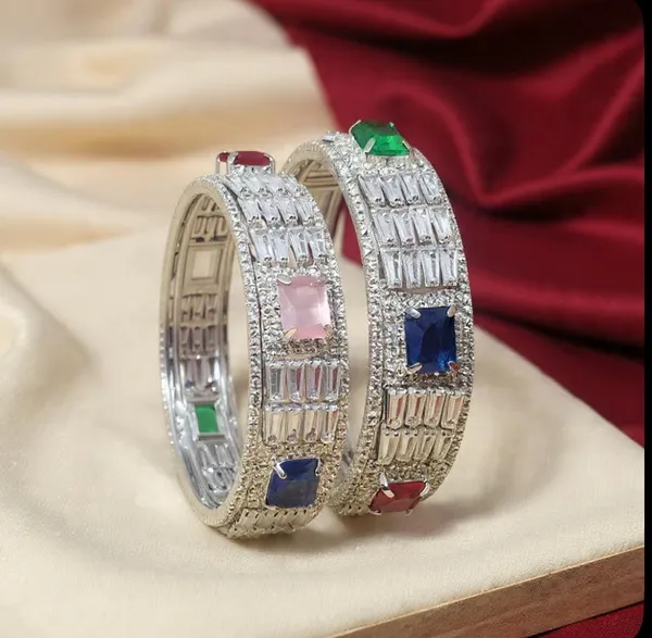 White_Premium_Ad_Stone_Rhodium_Plated_Brass_Bangles_Set_For_Women_&_Girls_(2_Pcs)