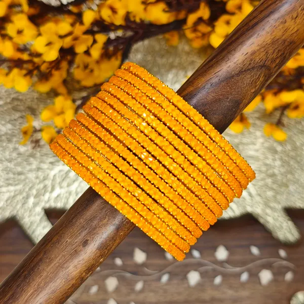 Yellow_Glass_Bangles_For_Women