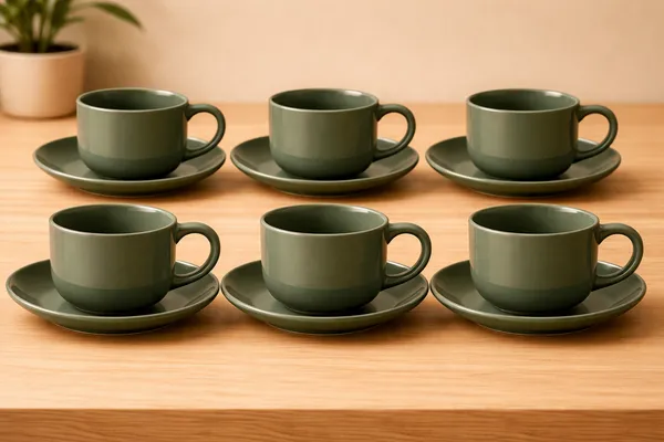 Pack_Of_6_Khakhee_Green_Elegant_Tea_And_Coffee_Cup_And_Saucer_For_Home_Utility