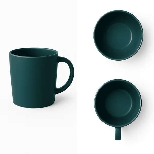 Pack_Of_2_Deep_Aqua_Milk_And_Coffee_Mug_(350_Ml)_And_Bowl_(575_Ml)_Breakfast_Set_For_Home_Utility