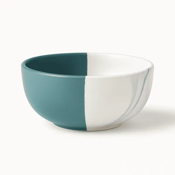 Pack_Of_4_Khakhee_Green_And_White_Premium_Bowls(_225_Ml)_For_Home_Utility