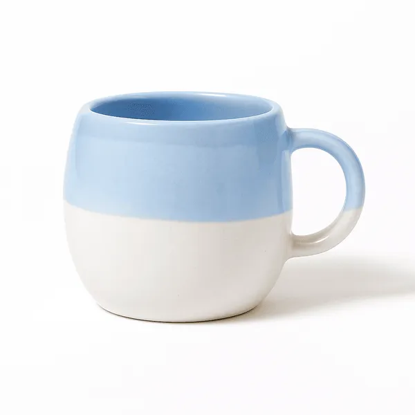 White_And_Blue_Premium_Oval_Tea_Cups_160_Ml_(Set_Of_6)_For_Home_Utility
