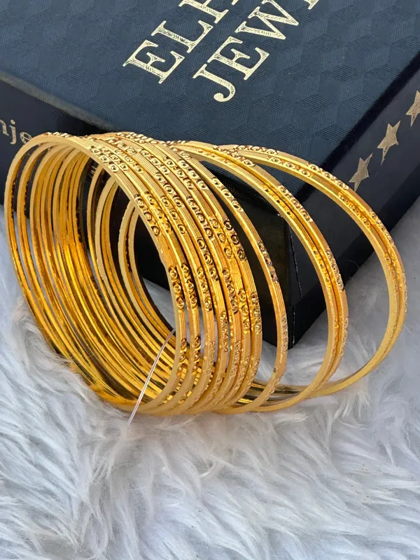 Set_Of_12_Gold_Traditional_Shagun_Bangles_For_Women