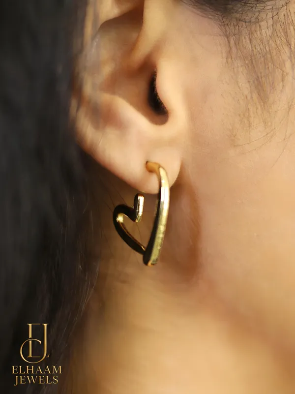 Gold_Traditional_Anti_Tarnish_Stainless_Steel_Heart_Hoop_Earrings_For_Women
