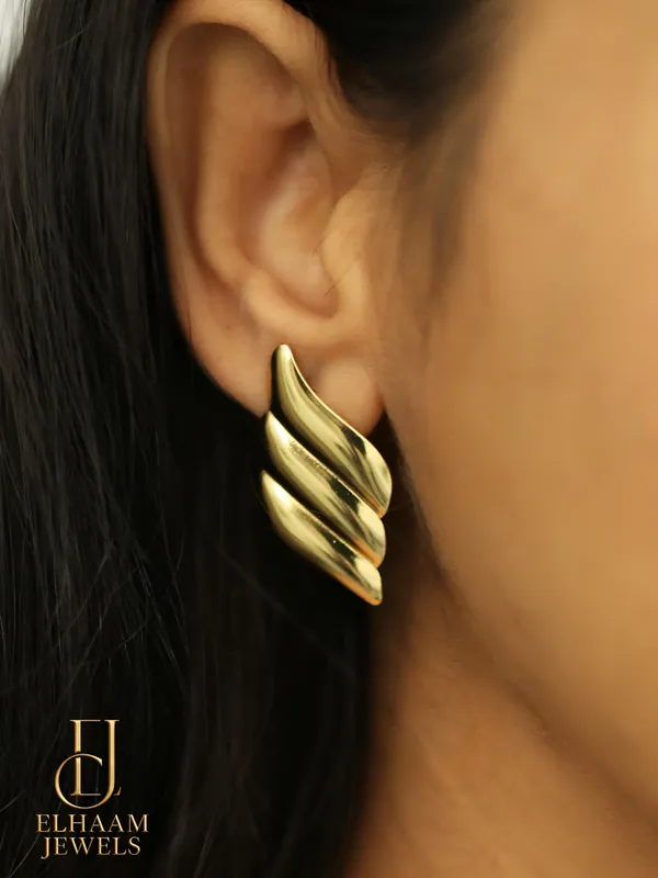 Gold_Traditional_Anti_Tarnish_Stainless_Steel_Golden_Wing_Earrings_Bold_Statement_Jewelry_For_Women