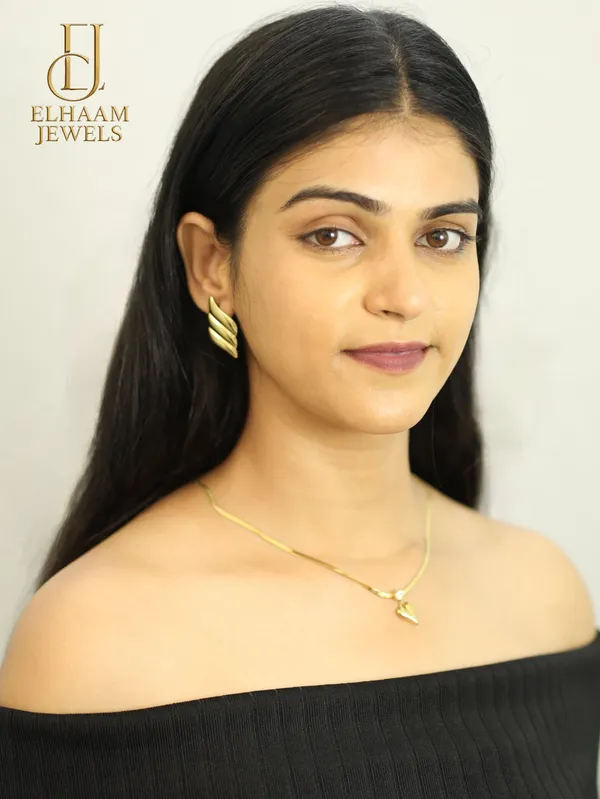 Gold_Traditional_Anti_Tarnish_Stainless_Steel_Golden_Wing_Earrings_Bold_Statement_Jewelry_For_Women