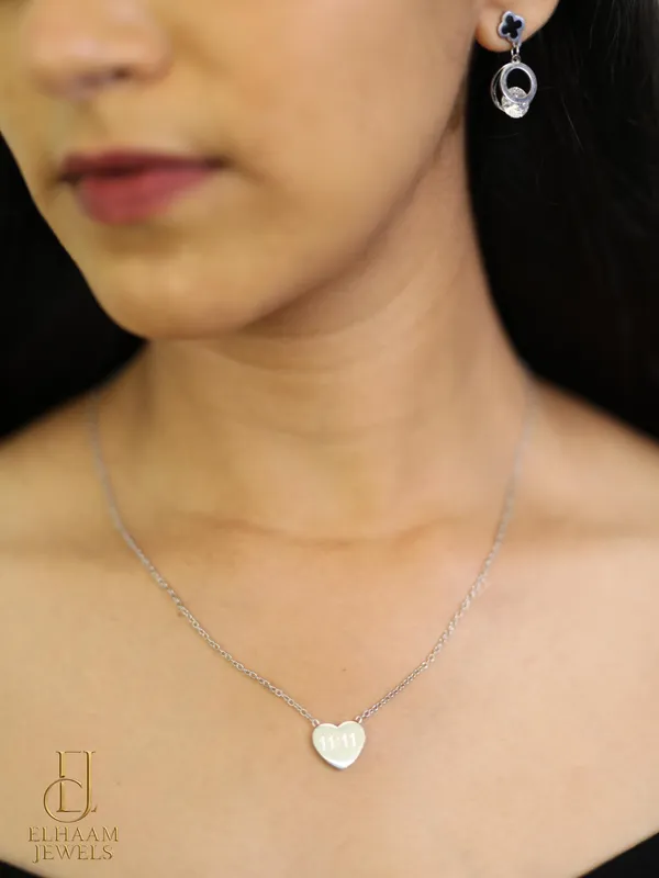 Silver_Traditional_Heart_Silver_Plated_Pendant_Necklace_For_Women