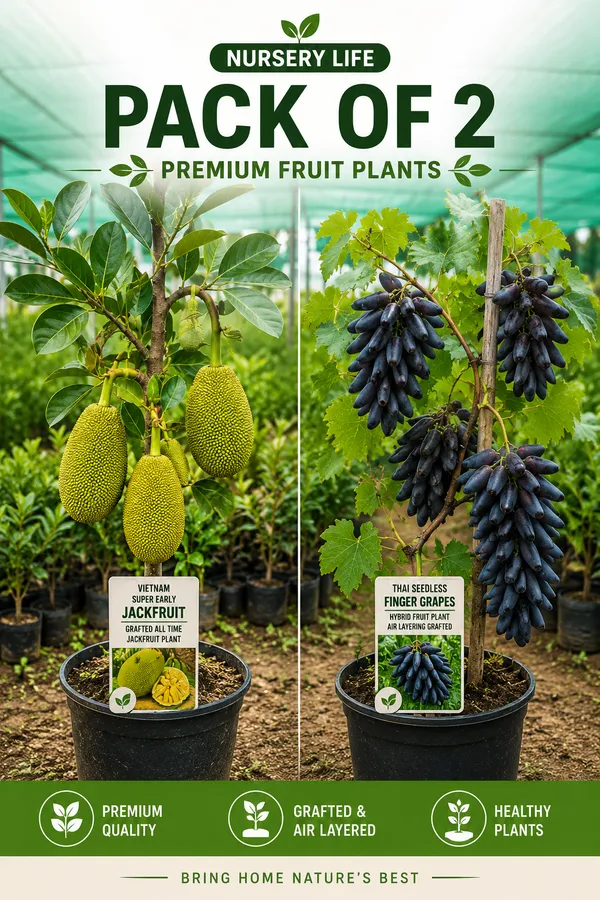 Pack_of_2_Vietnam_Super_Early_Jackfruit_Grafted_All_Time_Jackfruit_+_Thai_Seedless_Finger_Grapes_Hybrid_Fruit_Plant_Air_Layering_Grafted