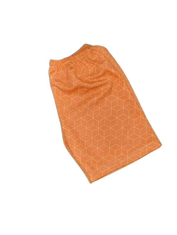 Orange_And_Green_Polycotton_Premium_Baba_Suit_For_Kids_|_Pack_Of_2