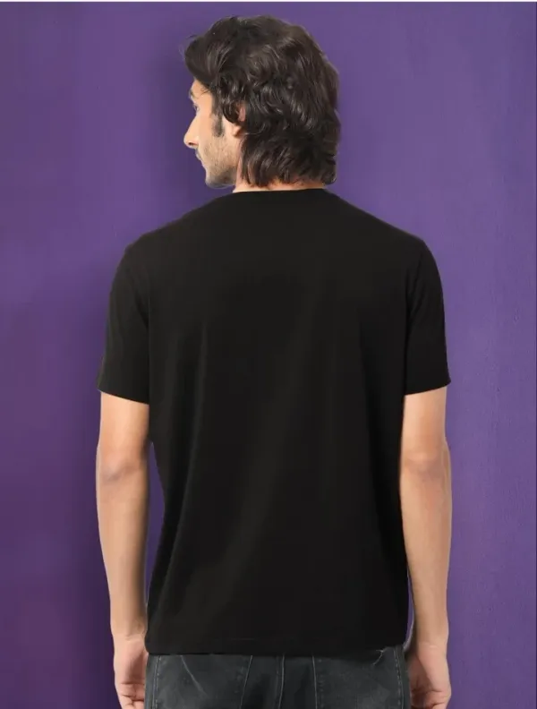 Black_Polycotton_Premium_T_Shirt_For_Men