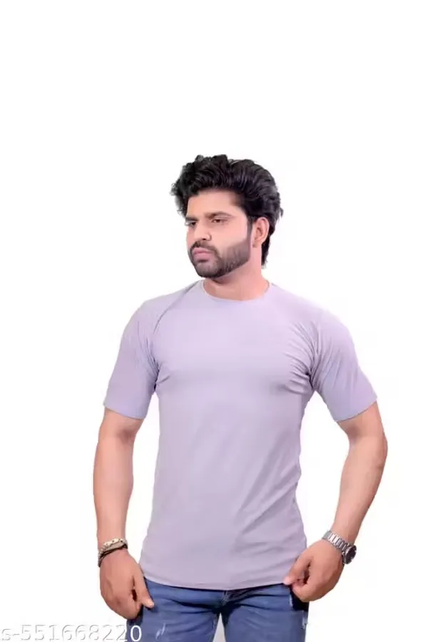 Lavender_Twill_Fabric_Premium_T_Shirt_For_Men