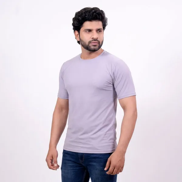 Lavender_Twill_Fabric_Premium_T_Shirt_For_Men