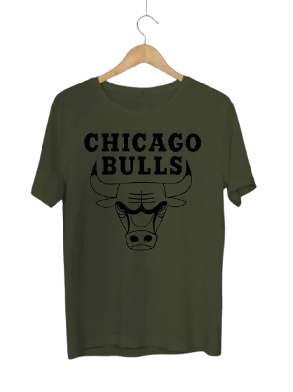 Olive_Green_Polycotton_Premium_T_Shirt_For_Men