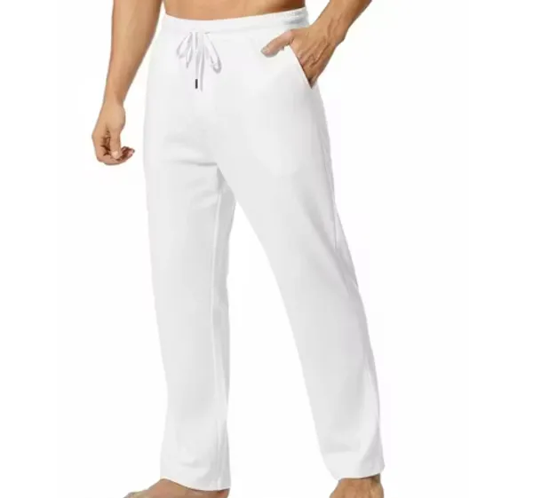 White_Lycra_Premium_Lower_For_Men