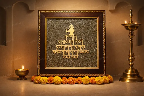 Shree_Krishna_Maha_Mantra_On_Raw_Pyrite_Frame_–_Divine_Blessings,_Prosperity_&_Protection_Energizer