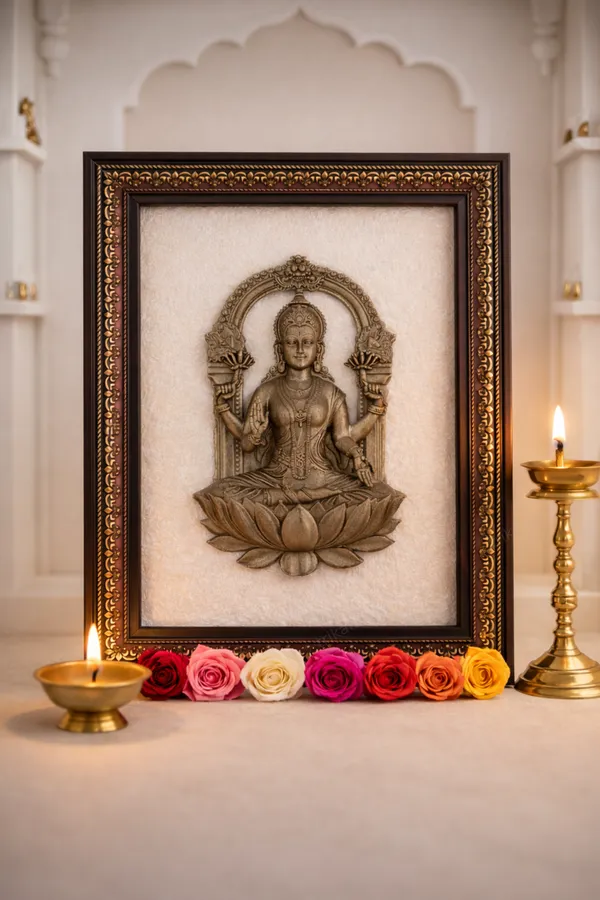 Pyrite_Lakshmi_Ji_On_Selenite_Crystal_-_Divine_Wealth_Blessings_Frame