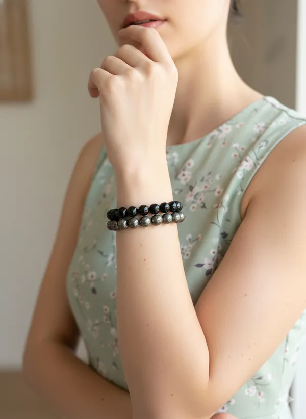 Money_Magnet_Protection_Bracelet_–_Raw_Pyrite_&_Black_Obsidian_Crystal_Combo