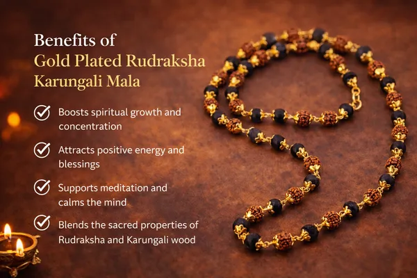 Rudraksha_&_Karungali_Mala_With_Gold_Capping_For_Protection,_Power_&_Spiritual_Balance