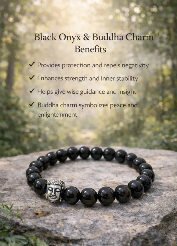 Black_Onyx_Bracelet_With_Buddha_Charm_–_Stone_Of_Protection,_Strength_&_Inner_Peace