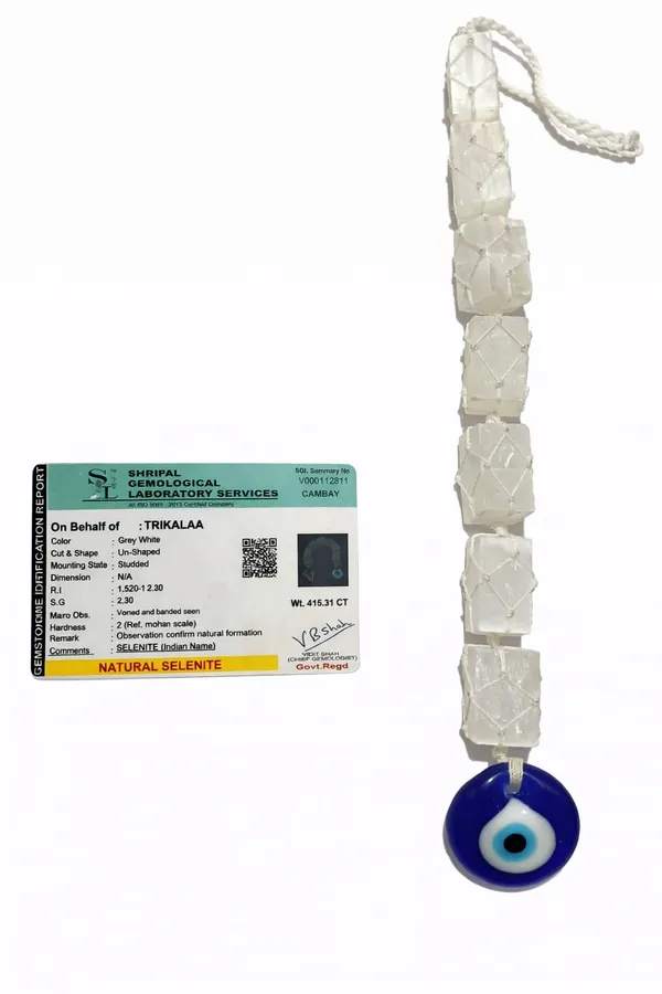 Selenite_Evil_Eye_Protection_Hanging_Charm