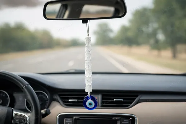 Selenite_Evil_Eye_Protection_Hanging_Charm