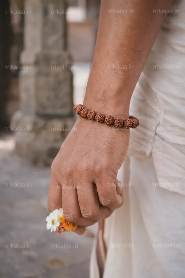 5_Mukhi_Rudraksha_Healing_Bracelet
