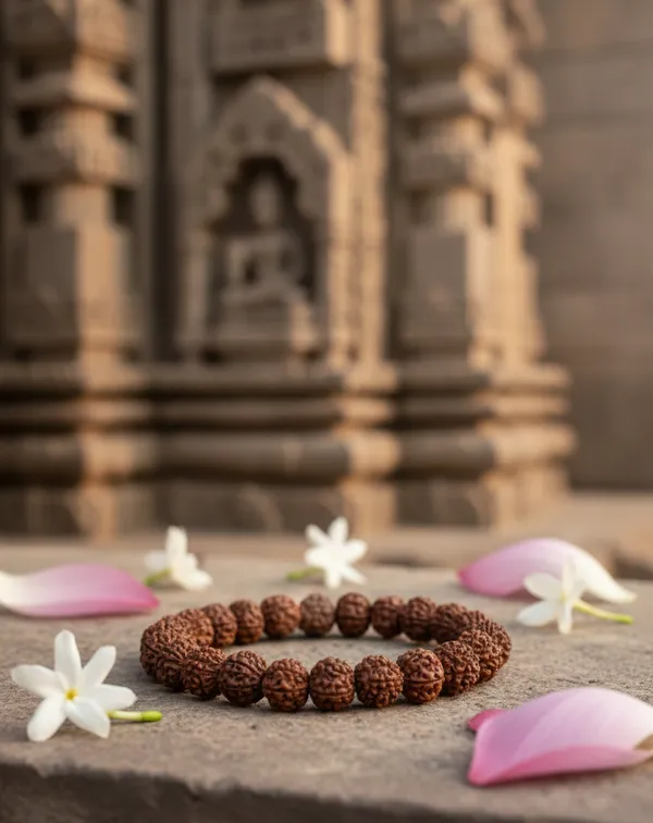 5_Mukhi_Rudraksha_Healing_Bracelet