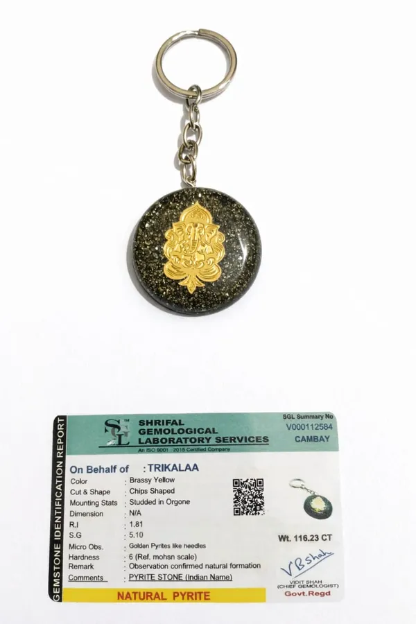 Ganesh_Blessings_Pyrite_Keychain_–_Prosperity_Protection_&_Success_Charm