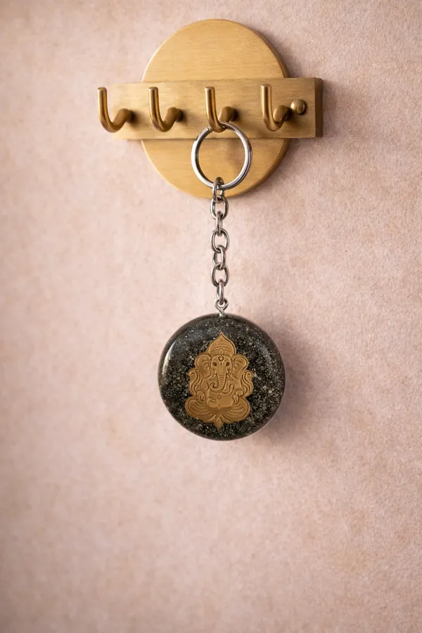 Ganesh_Blessings_Pyrite_Keychain_–_Prosperity_Protection_&_Success_Charm