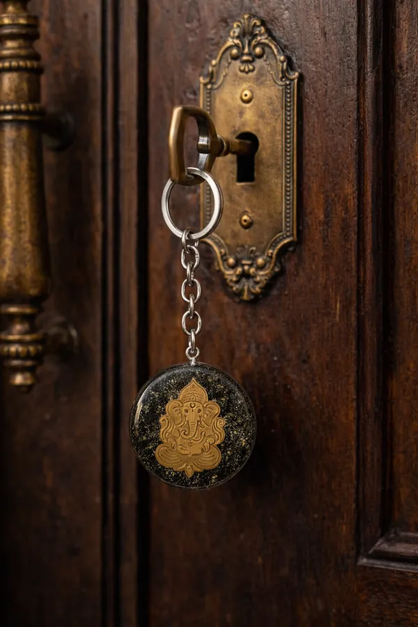 Ganesh_Blessings_Pyrite_Keychain_–_Prosperity_Protection_&_Success_Charm