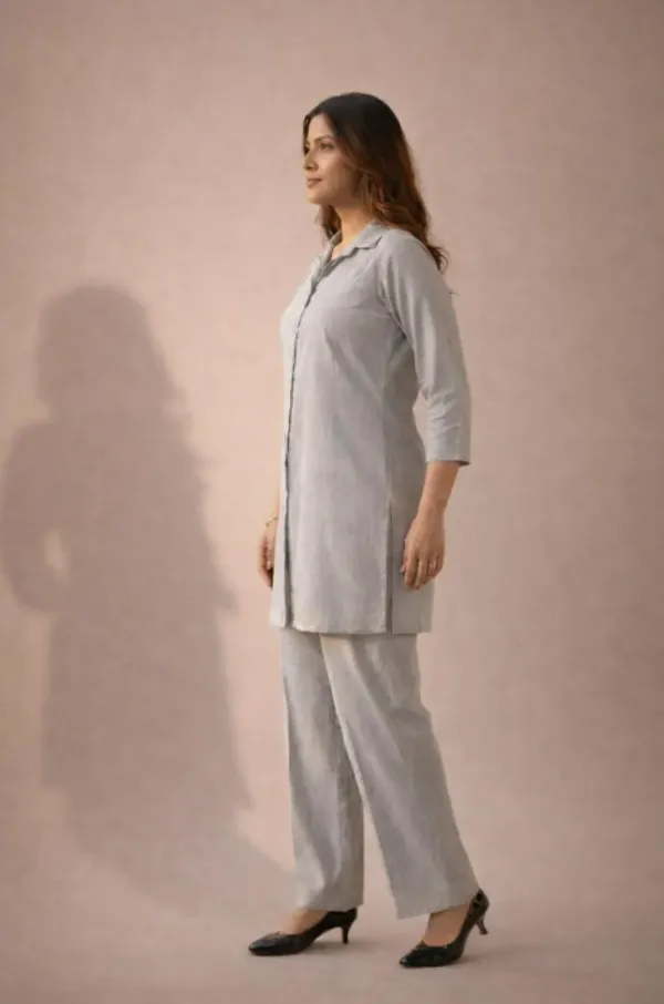 Grey_Premium_Vatican_Solid_Co-Ord_Set_For_Women