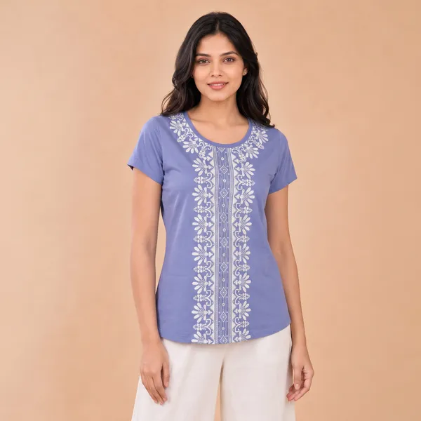 Lavender_Embroidered_Print_Cotton_T-Shirt